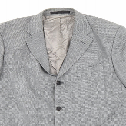Mens UK Size 44 Marks and Spencer Regular Grey Suit Jacket
