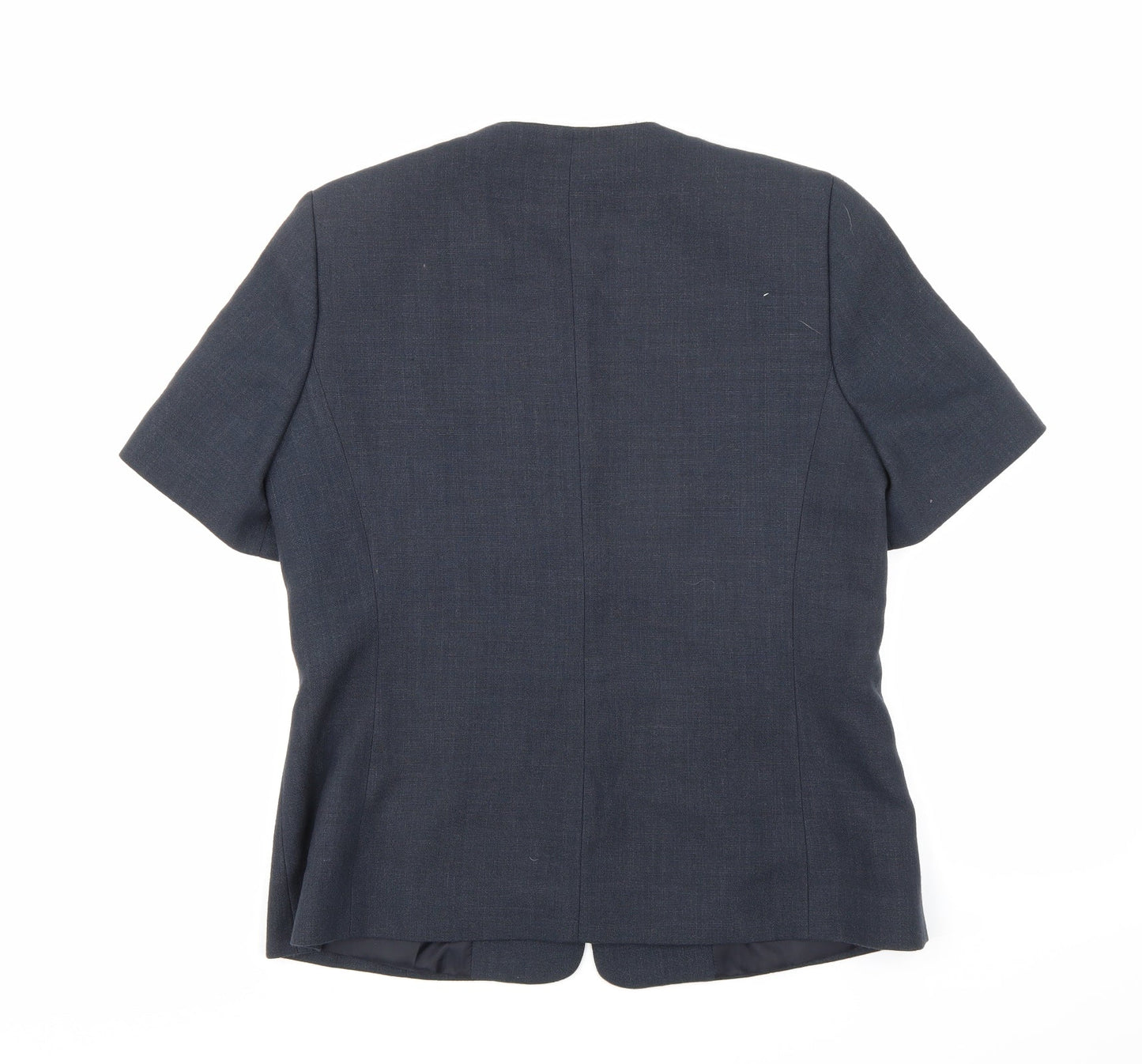 Womens UK Size 12 Paul Seperates Blue Basic Button-Up