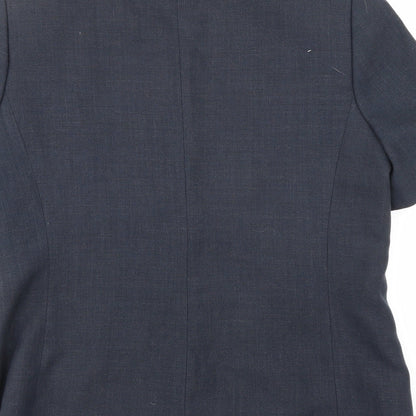 Womens UK Size 12 Paul Seperates Blue Basic Button-Up
