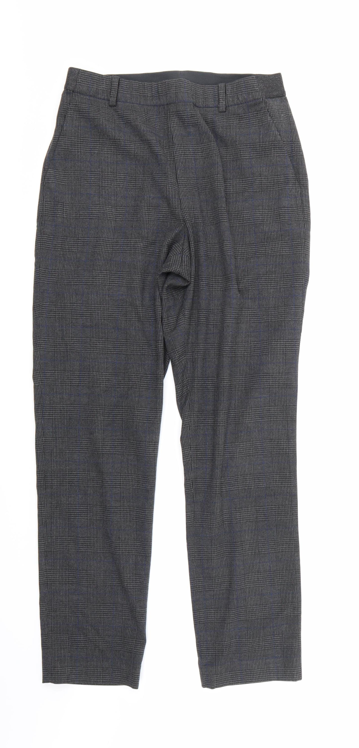 Womens UK Size 26 in Uniqlo Regular Fit  Grey Trousers
