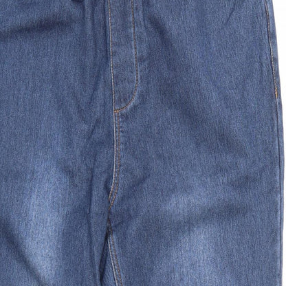Cotton Traders Womens Blue  Denim Straight Jeans Size S L24 in