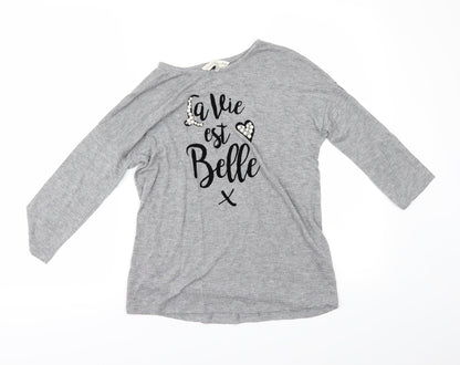 F&F Womens Grey   Pullover Jumper Size 6