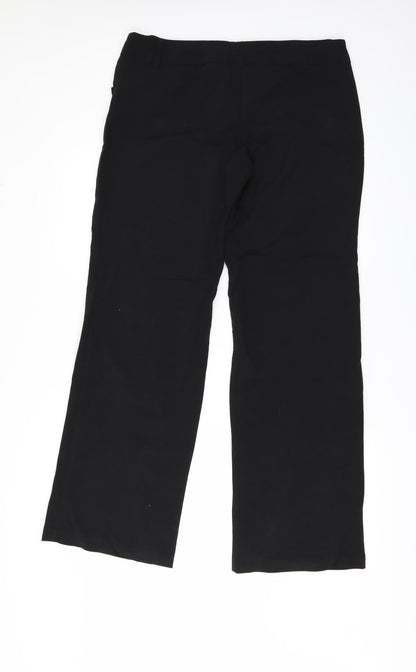 Primark Womens Black   Trousers  Size 12 L31 in