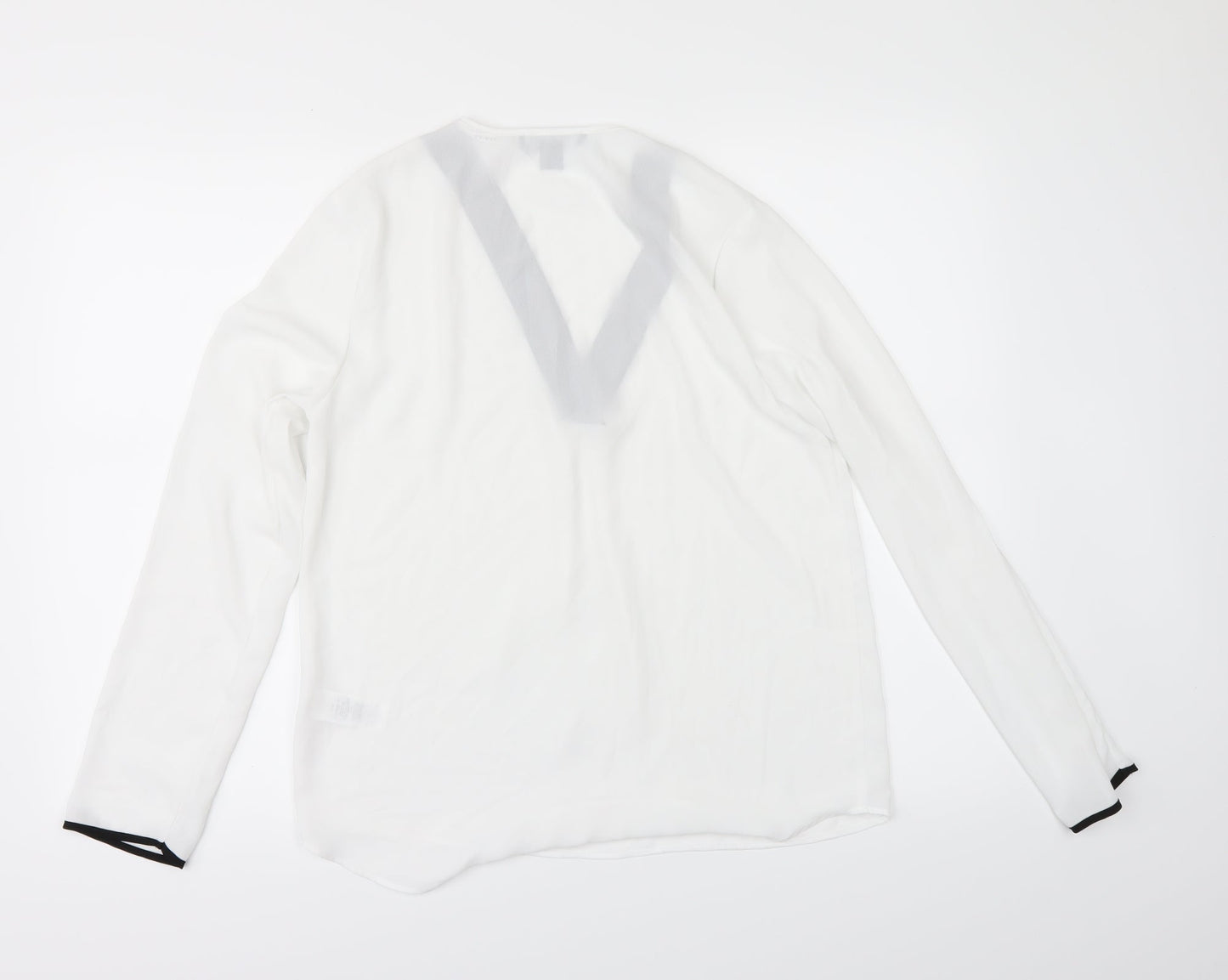 Primark Womens White   Tunic Blouse Size 6