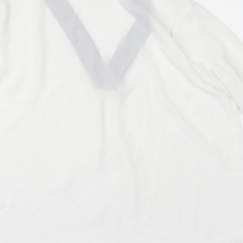 Primark Womens White   Tunic Blouse Size 6