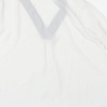 Primark Womens White   Tunic Blouse Size 6