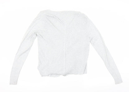 George Womens Grey   Cardigan Jumper Size 8