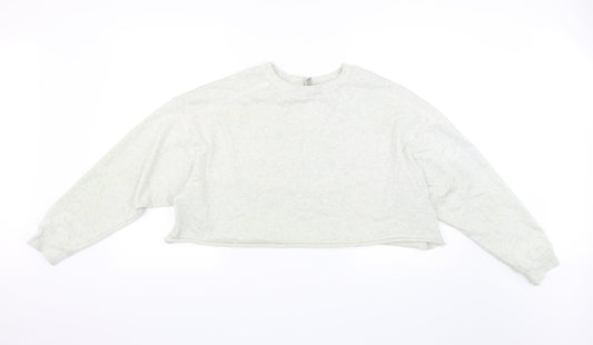Womens UK Size 10 ASOS Grey Pullover Sweatshirt