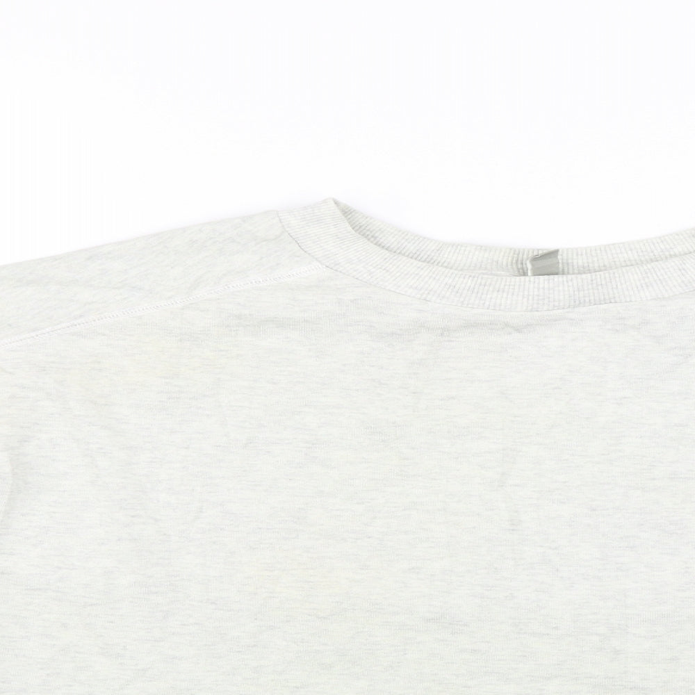 Womens UK Size 10 ASOS Grey Pullover Sweatshirt