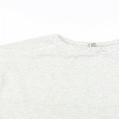 Womens UK Size 10 ASOS Grey Pullover Sweatshirt