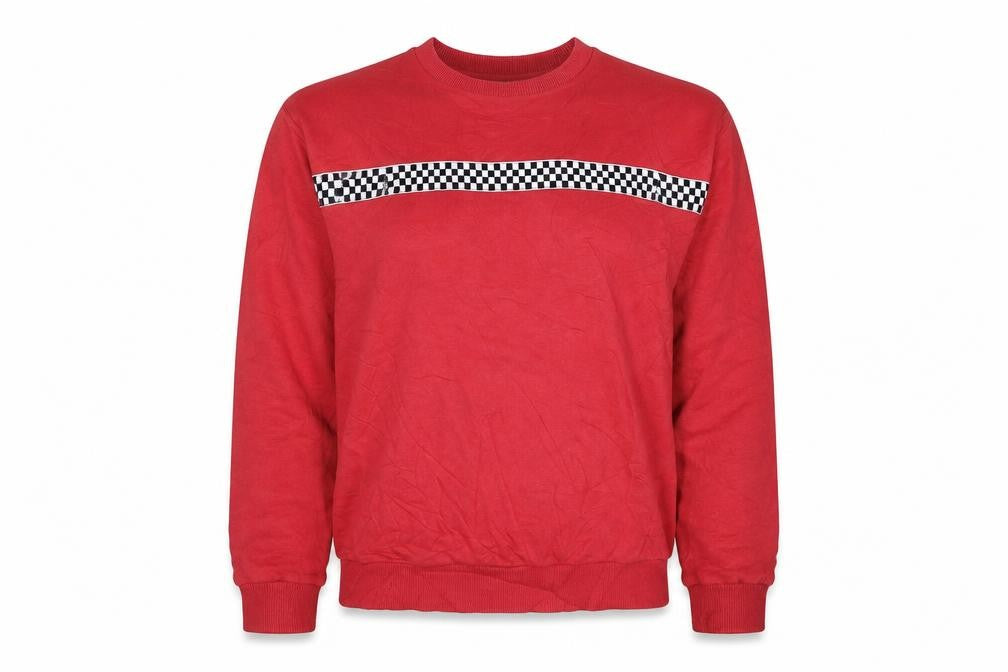 Primark Womens Red   Pullover Sweatshirt Size 2XS