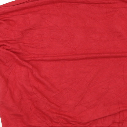 Primark Womens Red   Pullover Sweatshirt Size 2XS