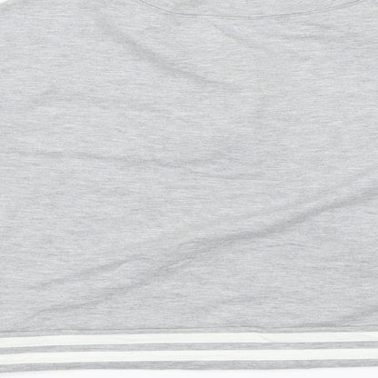 Preworn Girls Grey   Pullover Sweatshirt Size 10 Years