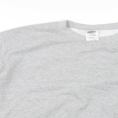 Gildan Womens Grey   Pullover Sweatshirt Size S