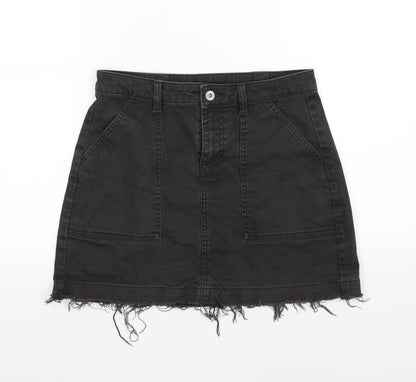 Womens UK Size 28 in Preworn A-Line Denim Skirt