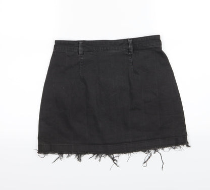 Womens UK Size 28 in Preworn A-Line Denim Skirt