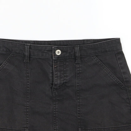 Womens UK Size 28 in Preworn A-Line Denim Skirt