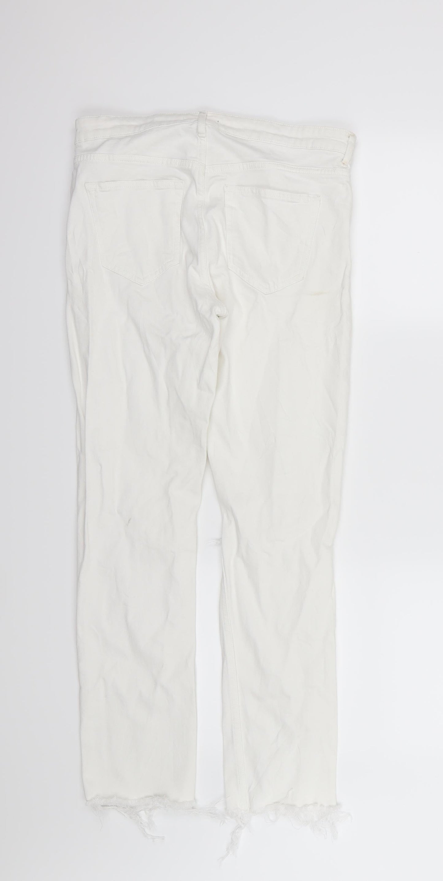 H&M Mens White  Denim Skinny Jeans Size 29 L28 in
