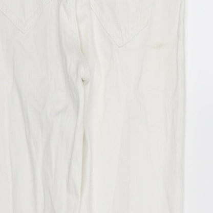 H&M Mens White  Denim Skinny Jeans Size 29 L28 in