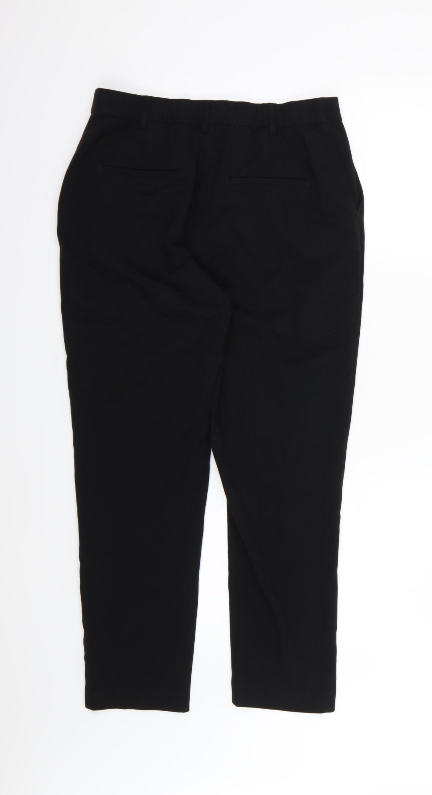 Womens UK Size 14 Marks and Spencer Regular Fit  Black Trousers