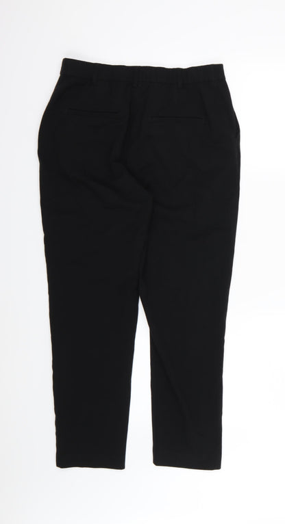 Womens UK Size 14 Marks and Spencer Regular Fit  Black Trousers