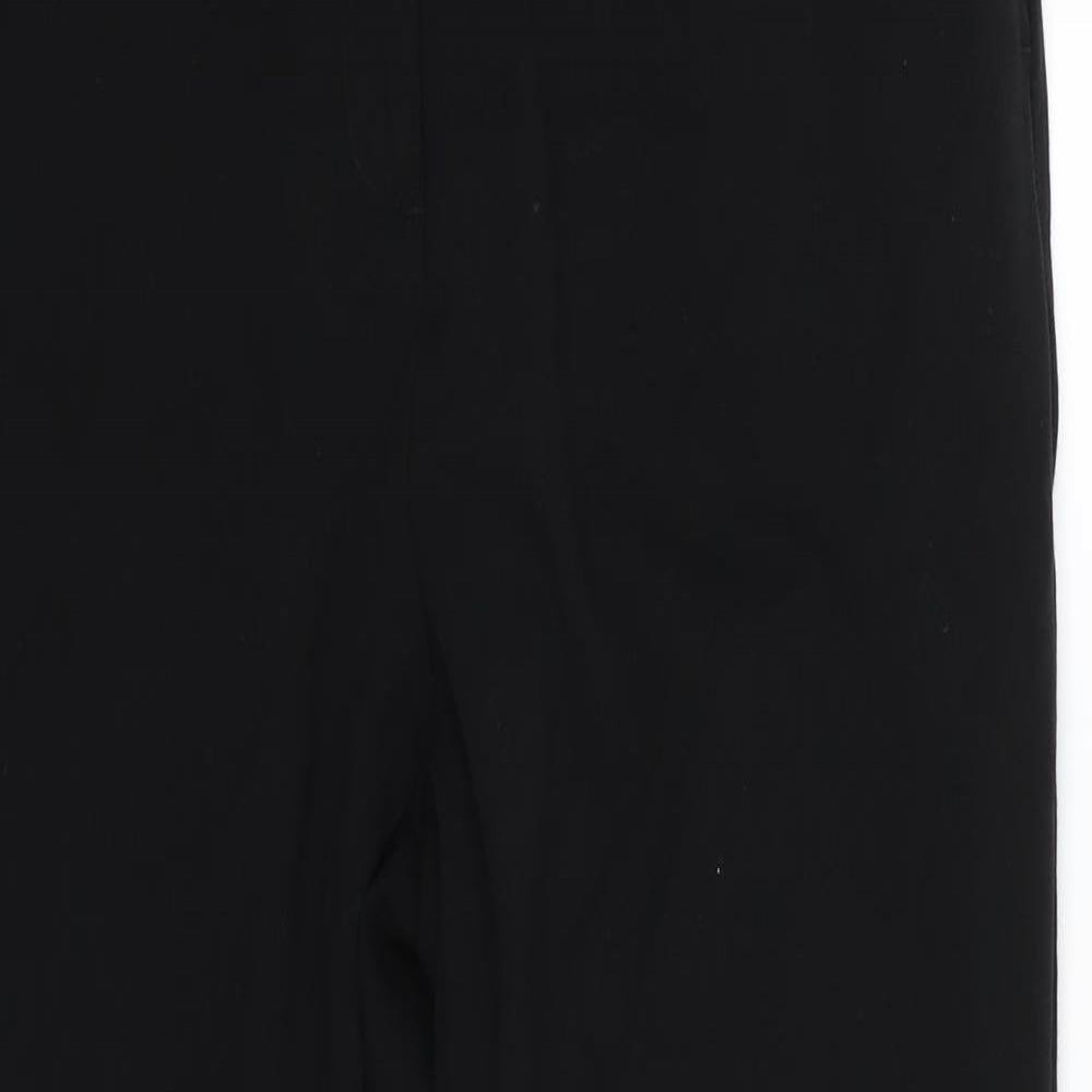 Womens UK Size 14 Marks and Spencer Regular Fit  Black Trousers