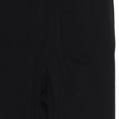 Womens UK Size 14 Marks and Spencer Regular Fit  Black Trousers