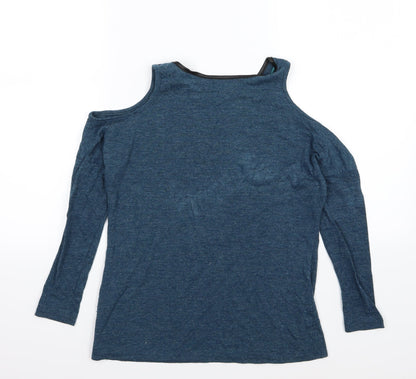 Primark Womens Blue  Jersey Basic T-Shirt Size XS