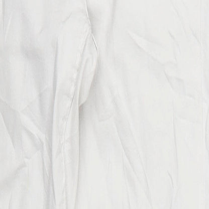 Bershka Womens White  Denim Cropped Jeans Size 6 L25 in