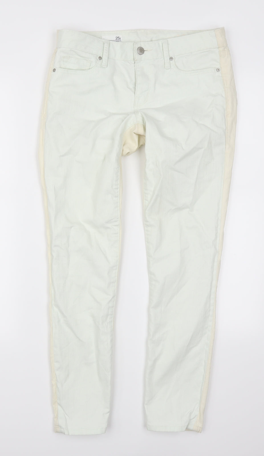Gap Womens Beige  Denim Skinny Jeans Size 25 L27 in