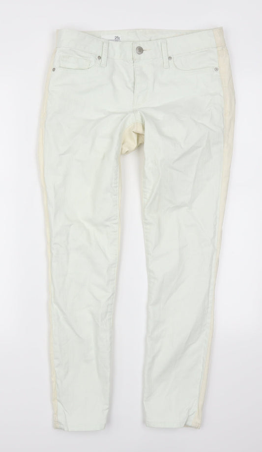 Gap Womens Beige  Denim Skinny Jeans Size 25 L27 in