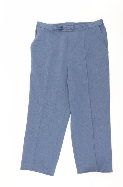 Womens UK Size 36 in Preworn Regular Fit  Blue Trousers