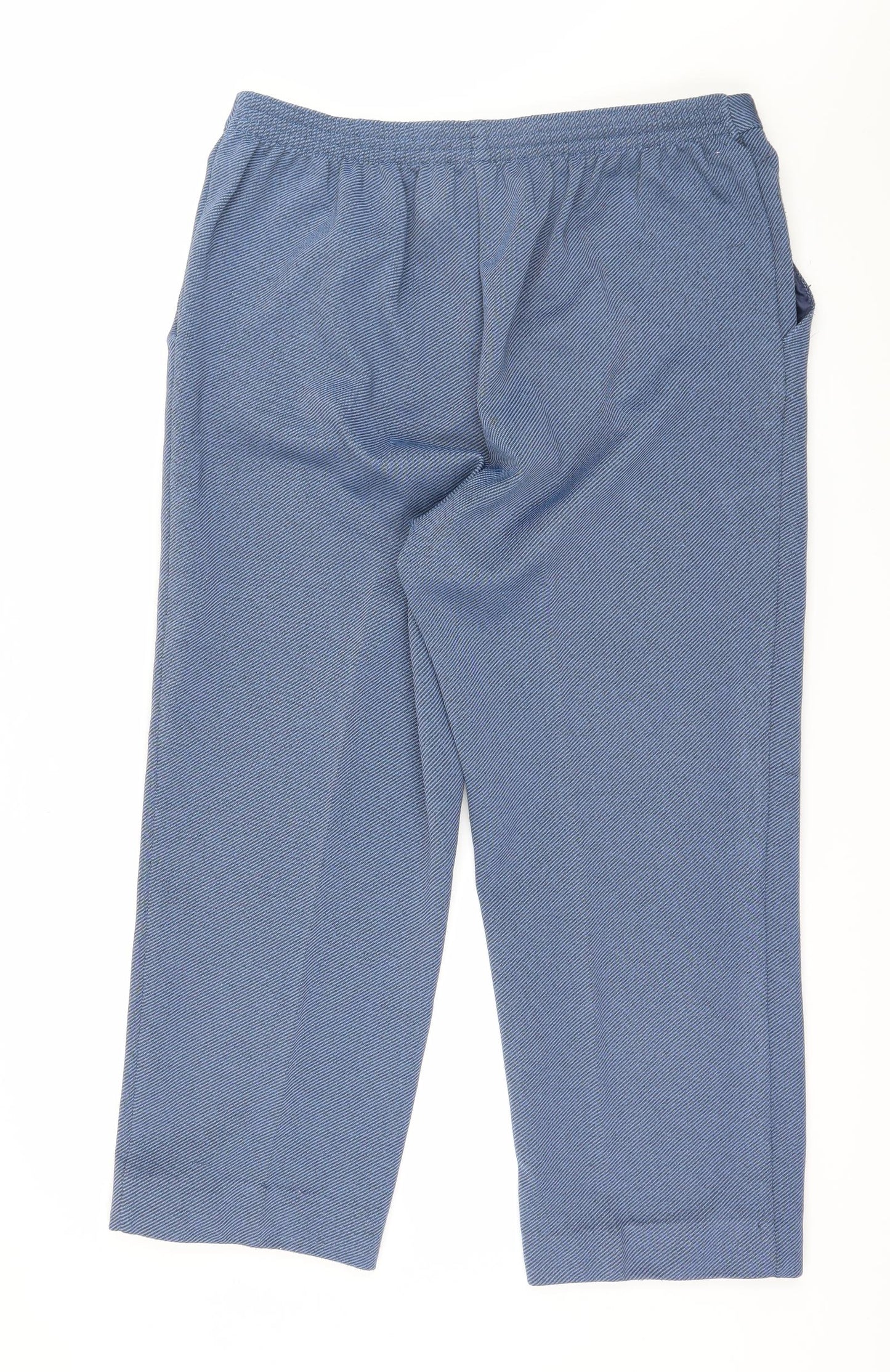 Womens UK Size 36 in Preworn Regular Fit  Blue Trousers