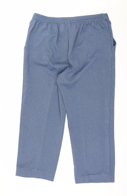 Womens UK Size 36 in Preworn Regular Fit  Blue Trousers