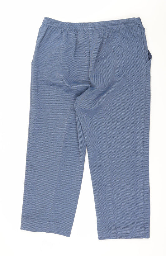 Womens UK Size 36 in Preworn Regular Fit  Blue Trousers