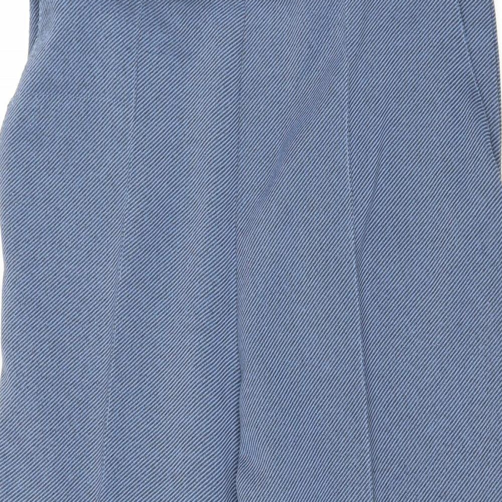 Womens UK Size 36 in Preworn Regular Fit  Blue Trousers
