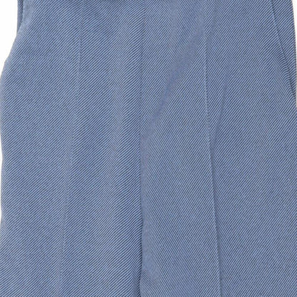 Womens UK Size 36 in Preworn Regular Fit  Blue Trousers