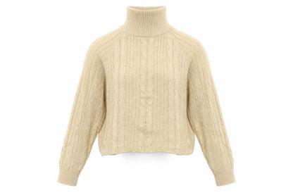 Preworn Womens Beige  Knit Pullover Jumper Size L