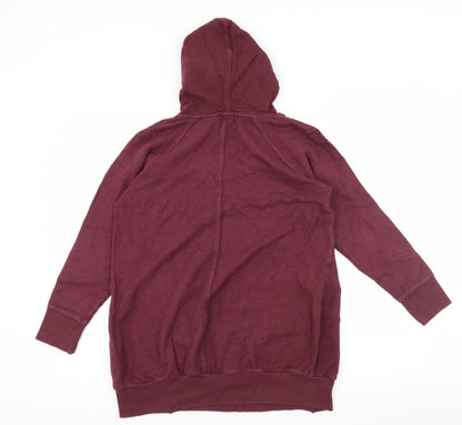 Womens UK Size 10 NEXT Purple Pullover Hoodie