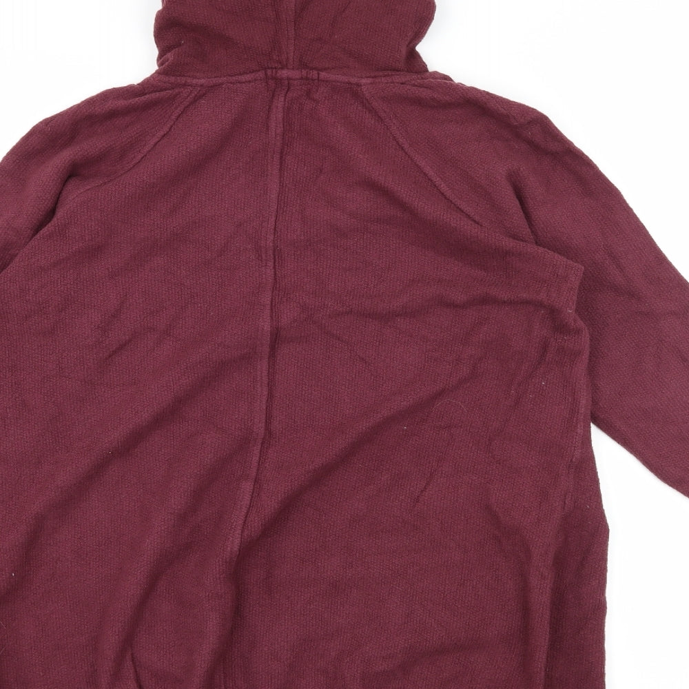 Womens UK Size 10 NEXT Purple Pullover Hoodie