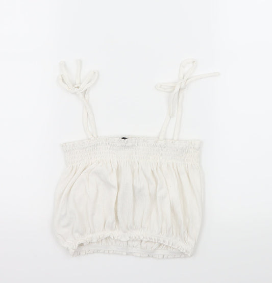 Divided by H&M Womens White   Camisole Tank Size S