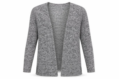 H&M Womens Grey  Knit Cardigan Jumper Size S