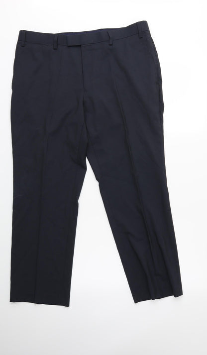 NEXT Mens Blue   Dress Pants Trousers  L26 in