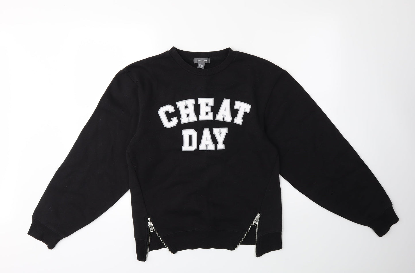 Primark Womens Beige   Pullover Sweatshirt Size 8  - cheat day