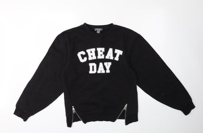 Primark Womens Beige   Pullover Sweatshirt Size 8  - cheat day