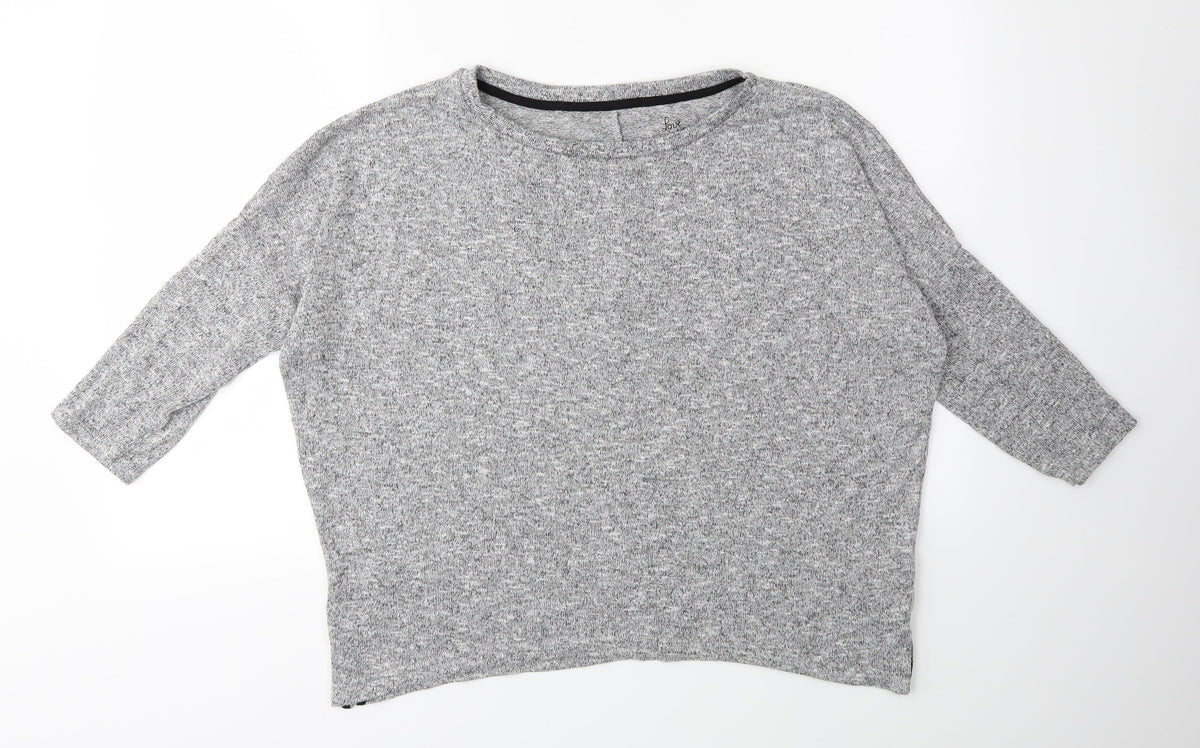 Primark Womens Grey  Knit Pullover Jumper Size 10