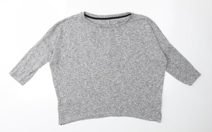 Primark Womens Grey  Knit Pullover Jumper Size 10