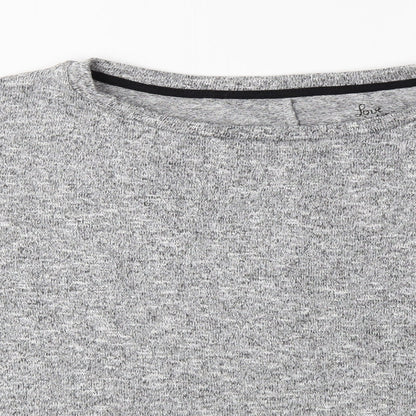 Primark Womens Grey  Knit Pullover Jumper Size 10