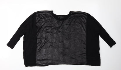 Karen Kane Womens Black   Basic Blouse Size S