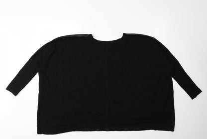 Karen Kane Womens Black   Basic Blouse Size S